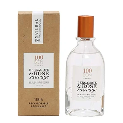 Image of 100BON Bergamote &amp; Rose Sauvage EDP Cologne Elegant Floral Fragrance Light and Refreshing with Natural Ingredients 50ml