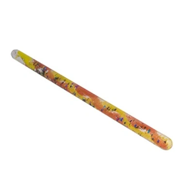 Image of Spiral Glitter Wand Sensory Toy Moving Sand &amp; Stars Brighly Coloured Visual Play