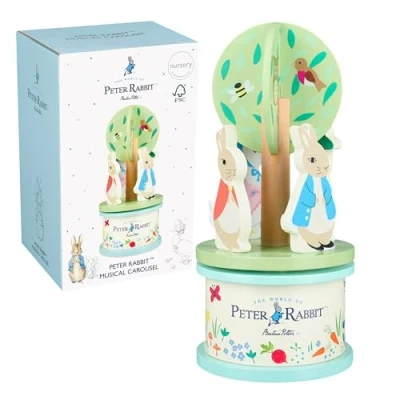 Image of Orange Tree Toys Wooden Music Box, Multicolour, One Size
