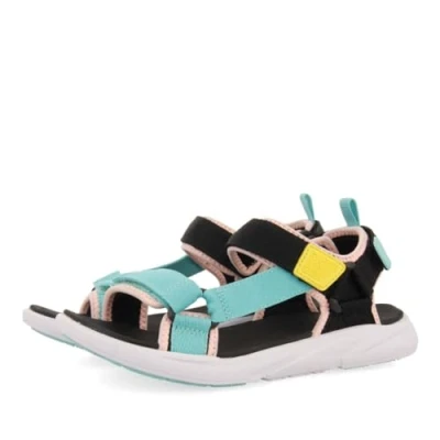 Image of GIOSEPPO Women&#039;s grotte Flip Flop, Black/White, 4.5 UK