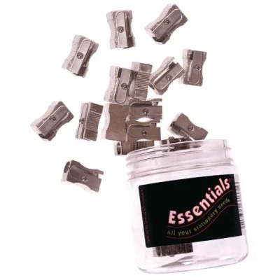 Image of Whitecroft Metal Pencil Sharpener (Pack of 30)