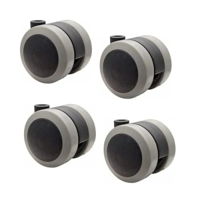 Image of Wagner Furniture castors/Double castors 4pcs. Set Soft Diameter Ø 50 mm, Running Surface, Load Capacity kg/Castor 01222304