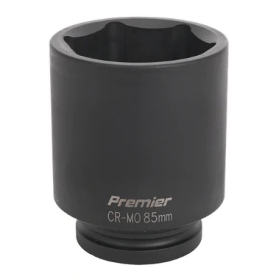 Image of Sealey Premier Impact Socket 85mm Deep 1&quot;Sq Drive