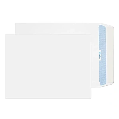 Image of Blake Office 305 x 229 mm 120 gsm American Size 10 1/2 Peel and Seal Pocket Envelopes (39315) Ultra White Wove Pack of 250