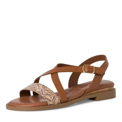 Image of Tamaris Women&#039; 1 28111 42 Heeled Sandal, Cuoio Comb, 4 UK