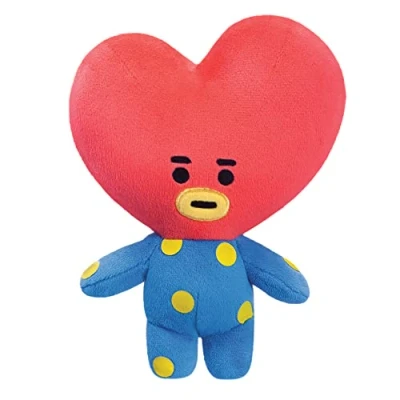 Image of AURORA, 61459, BT21 Official Merchandise, TATA Soft Toy, Small, Blue and Red