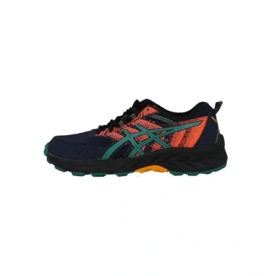 Image of Asics PRE Venture 9 Unisex Trail running shoes for kids, Size: 10, Midnight/rainy lake