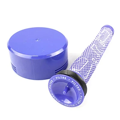 Image of Filter Set Pre Motor + HEPA Post Compatible with Dyson V7, V8, 965661 01, 96566101, 967478 96747801 Accessory Battery Vacuum Cleaner Parts
