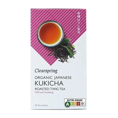 Image of Clearspring Organic Japanese Kukicha 20 Tea Sachets