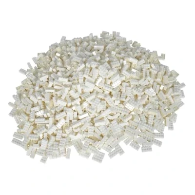 Image of Simba 104118930 &quot;Blox 8 Stud White Building Blocks Set (500 Piece)