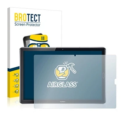 Image of brotect Glass Screen Protector Film compatible with Huawei MediaPad M5 10.8/10.8 Pro Foil 9H Protection [Scratch Resistant, High Clarity]