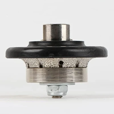 Image of Raizi B type Demi bullnose/Roundover Diamond Hand Profiler/Router Bits for Granite Countertops (B7 (7mm))