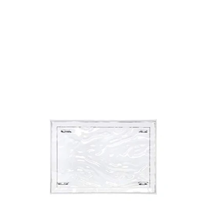 Image of Kartell Dune Tray, plastic, Crystal, 46 x 32 2.5 cm