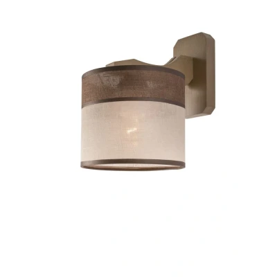 Image of Andrea Wall Lamp With Fabric Shade Sonoma, 1x E27
