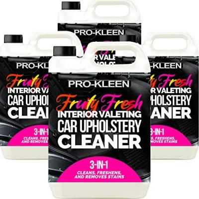 Image of Pro Kleen Interior Valeting Car Upholstery Carpet Cleaner Shampoo Removes Dirt, Grime and Stains Fruity Fresh Fragrance (20 Litres)