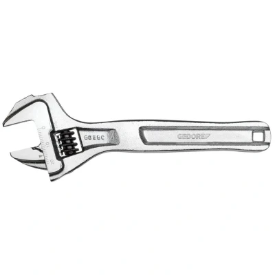 Image of GEDORE Single open ended adjustable spanner, AF 20 mm (25/32&quot;), Scale, Phosphated, Plastic grip, 60 S 6 C
