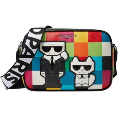 Image of Karl Lagerfeld Paris Women&#039;s Maybelle Crossbody Cross Body, Multi Combo, One Size