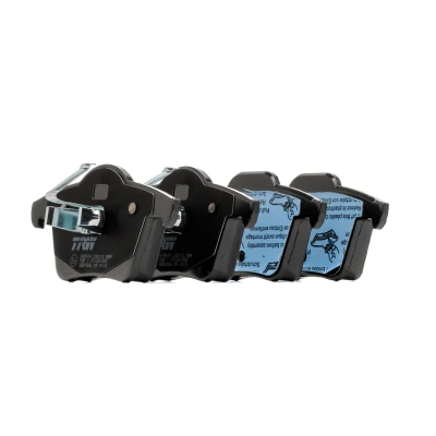 Image of 274330, 2743300, 274512, 274528, 2745280 Brake pad set TRW COTEC GDB1566 not prepared for wear indicator VOLVO: XC90 I