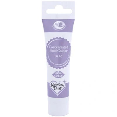 Image of Rainbow Dust ProGel Concentrated Food Colour, Lilac Colouring Gel For Baking and Cake Decorating, 25g Tube
