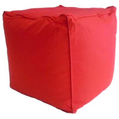 Image of Bean Cube Bag With Beans Red