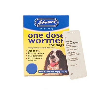 Image of Johnsons Vet Easy One Dose Wormer, Size 2