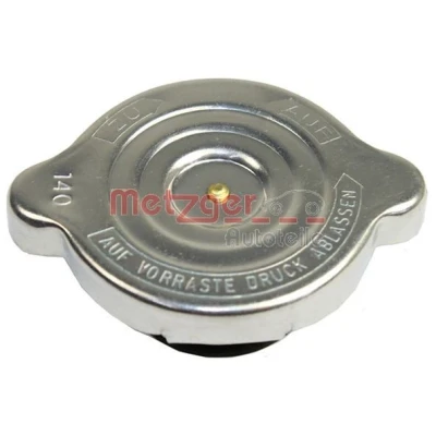 Image of 1235010115, 1235010215, 1245000106, 1245000206, 1245000406 Cap, radiator METZGER 2140049 MERCEDES BENZ: 190, E Class Saloon, W124 Saloon