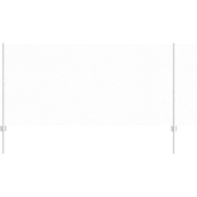 Image of vidaXL Fence Posts 10 pcs U Channel 120 cm Galvanised Steel