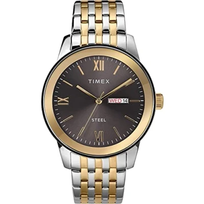 Image of Timex Classics Men&#039;s 41mm Stainless Steel Bracelet TW2T50500