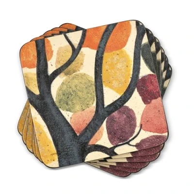 Image of Pimpernel Dancing Branches Coasters, Set of 6