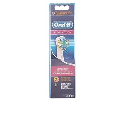Image of Oral B floss action deep cleaning between teeth 2 heads