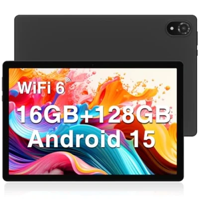 Image of DOOGEE U10 (2025) Android 15 Tablet 10 inch, 16GB RAM+128GB ROM(1TB TF), 2.0 GHz/1280 * 800 HD+ IPS/WiFi 6/Bluetooth 5.0/5060mAh/5MP+8MP/OTG/Type C/3.5mm Headphone Jack(Gray)