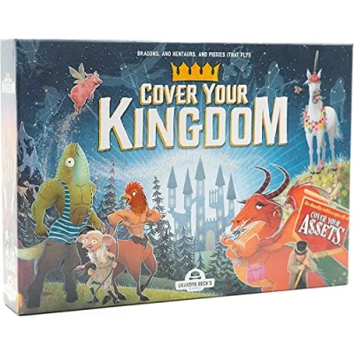Image of Cover Your Kingdom Card Game by Grandpa Beck&#039;s Games Assets New &amp; Very Obnoxious Brother A Magically Malicious Party for 2 8 Players Ages 9+