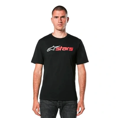Image of Alpinestars Men&#039;s Blaze 2.0 CSF Tee T Shirt, Black/White/Red, XXL