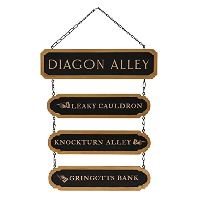 Image of Warner Bros Harry Potter Alumni Street Sign Diagon Alley