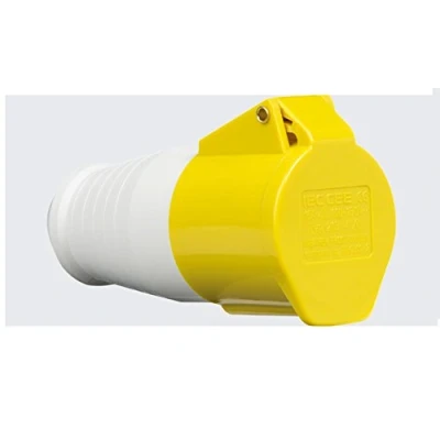 Image of KnightsBridge 110V IP44 16A Connector 2P+E