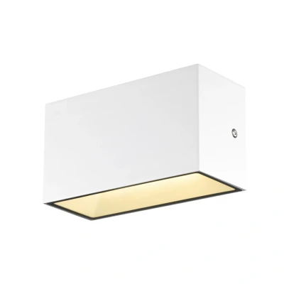 Image of SLV Sitra LED outdoor wall light up/down 20cm white