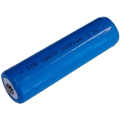 Image of Lighthouse Rechargeable 18650 Li ion Battery 3.7V 2000mAh L/HSB372000