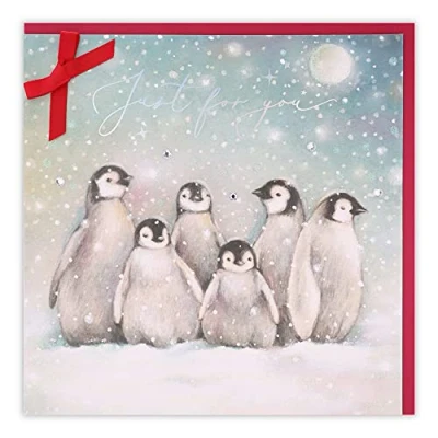 Image of Clintons: Penguin Group General Christmas Card, Multi colour, 165 x 165, 1169567