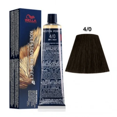 Image of Wella Koleston Perfect Me+ KP Pure Naturals 4/0 Medium Blonde Pack of 3