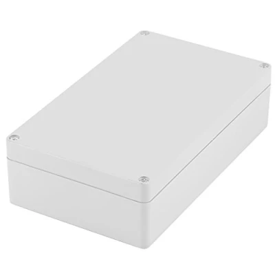 Image of Electronic Junction Box, Box Enclosure Water Resistant White Plastic Project Case DIY (200 * 120 56mm)