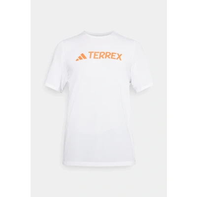 Image of adidas Men&#039;s Terrex Multi Climacool Logo Tech T Shirt, White, L
