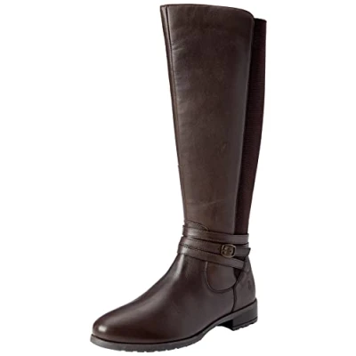 Image of Hush Puppies Women&#039;s Vanessa Mid Calf Boot, Brown, 5 UK