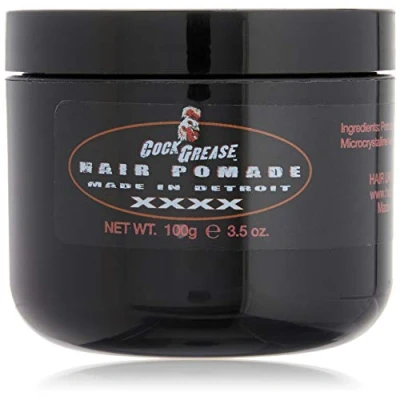 Image of Cock Grease Ultra Hard The Big Black XXXX Hair Pomade 100g