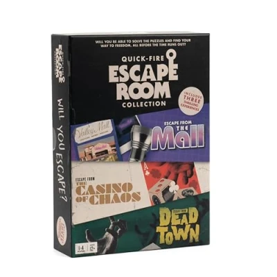 Image of Quick Fire Escape Room Collection 3 Thrilling Scenarios Puzzle Games Great for Family Game Night