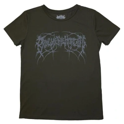 Image of Rock Off officially licensed products Bring Me The Horizon Metal Logo Genxsis Womens T Shirt XXL Green