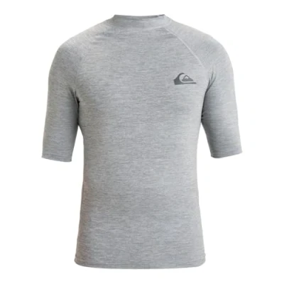 Image of Quiksilver Everyday UPF50 Rash vest, Men&#039;s, Size: XS, Grey