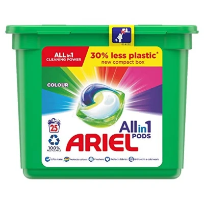 Image of Ariel Colour 3 in 1 Pods, Pack of 25