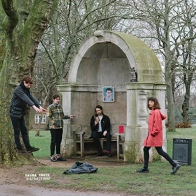 Image of Sauna Youth Distractions 2015 UK vinyl LP UTR071