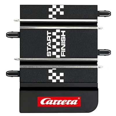 Image of Carrera, Black 20061666 GO Connecting Section Slot Car Racing Accessory, One Size