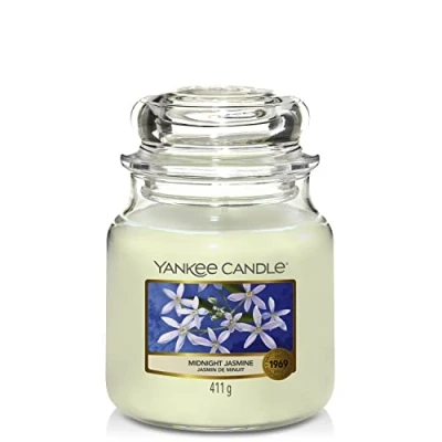 Image of Yankee Candle Midnight Jasmine Medium Jar